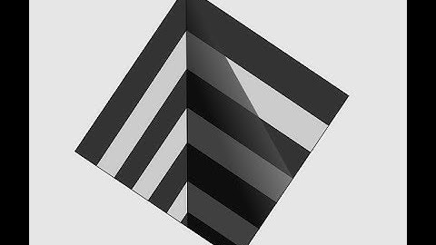 Draw 3D Square Hole illusion CorelDraw