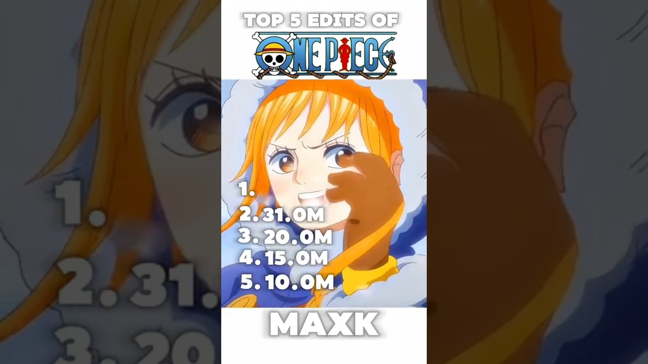 TOP 5 EDITS OF ONE PIECE 🔥 