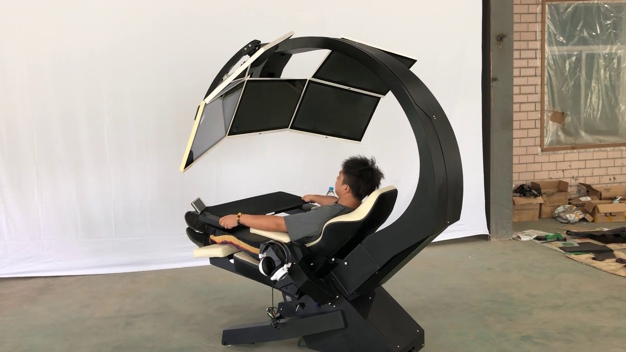 Iw 320 Gaming Chair With Pc And Monitor Gaming Chair With Computer