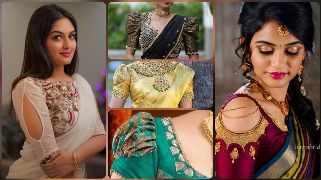 Creative And Unique Sleeves Designs For Blouse Best Collection Of