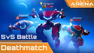 MECH ARENA ll 5v5 wid Teammates ll Immense DмB' 5v5 ll PANTHER + Arc Torrent 10 ⚡😈 screenshot 1