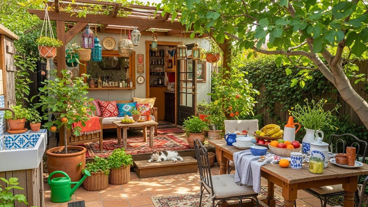 50 Backyard Retreat Ideas With Cozy Seating, Fresh Fruits & Greenery