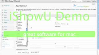 SermonBrowser uploadingsermons