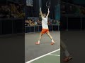 Stefanos Tsitsipas and Jan Kooijman finally take the court 1v1 😅