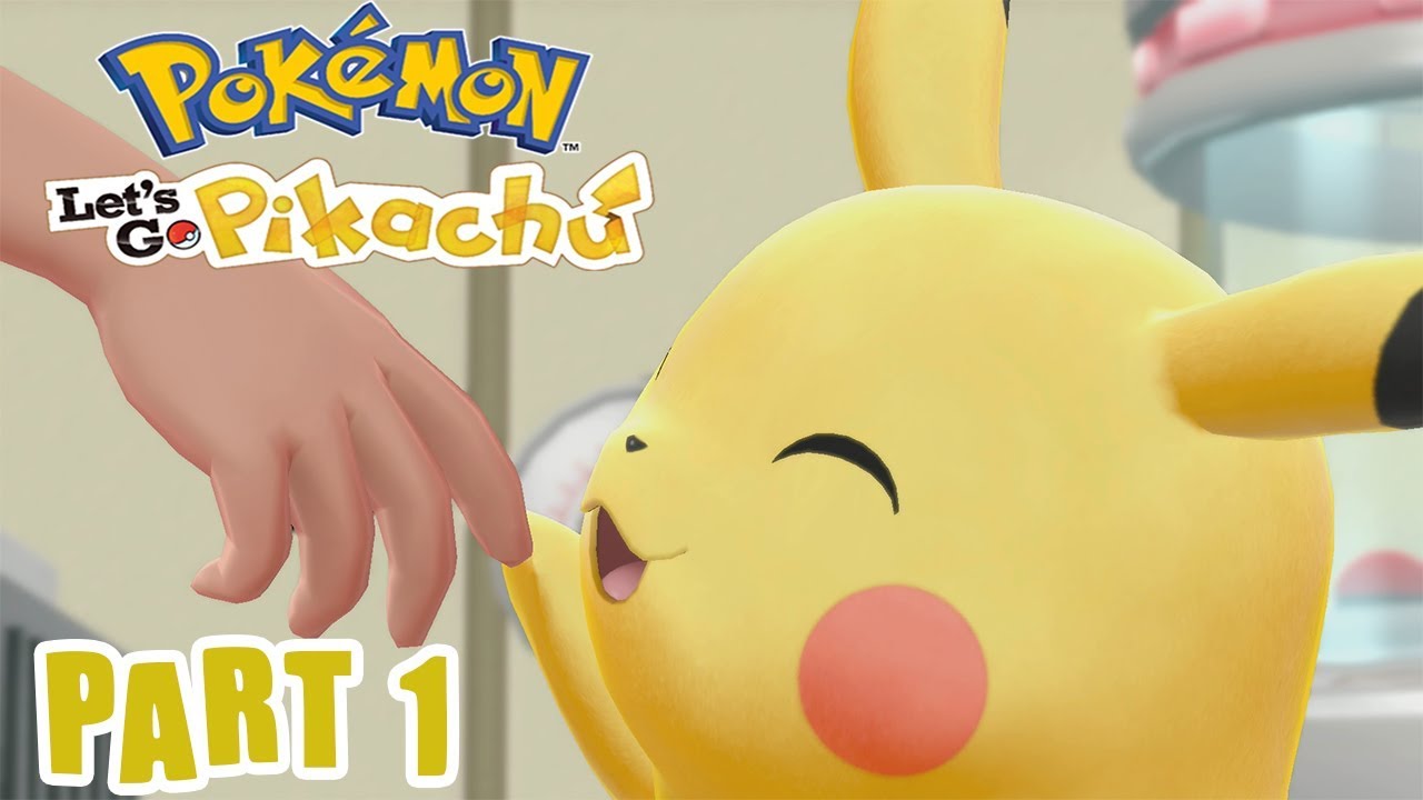 PIKA PIKA POKEMON LET'S GO PIKACHU 1 YouTube