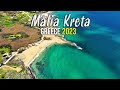 Malia Kreta, 4K Drone video, Gives you an overview, 2023
