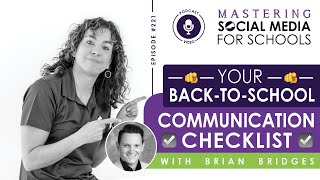 Your Back-to-School Communication Checklist with Brian Bridges