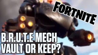 B.R.U.T.E mech in Fortnite: Will Epic vault it or make players adapt | ESPN Esports