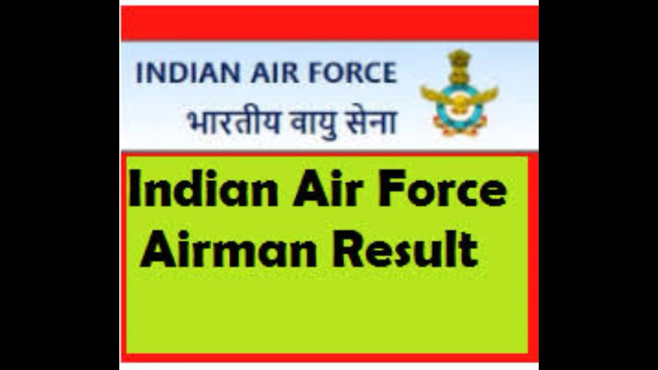 Indian Air Force XY Group Result 2018 | proper News