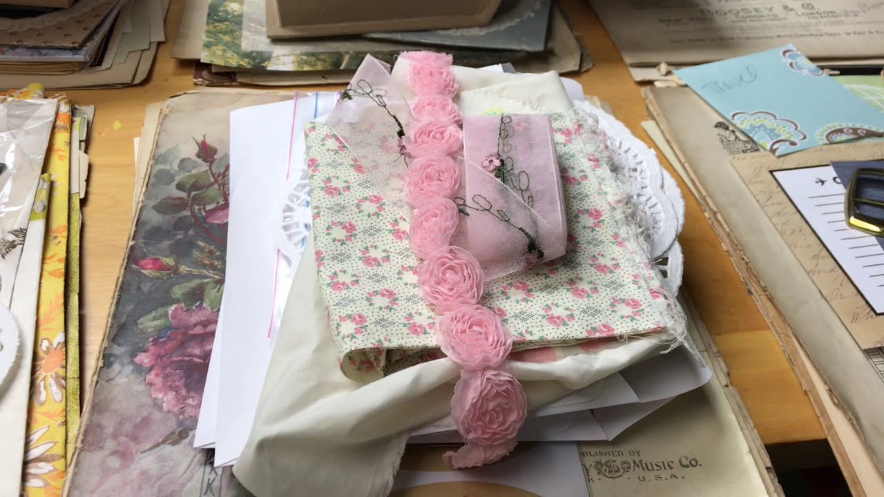 SNEAK PEEK! Destash lots coming soon! Vintage Junk Journal Supplies and Crafting Destash Lots!