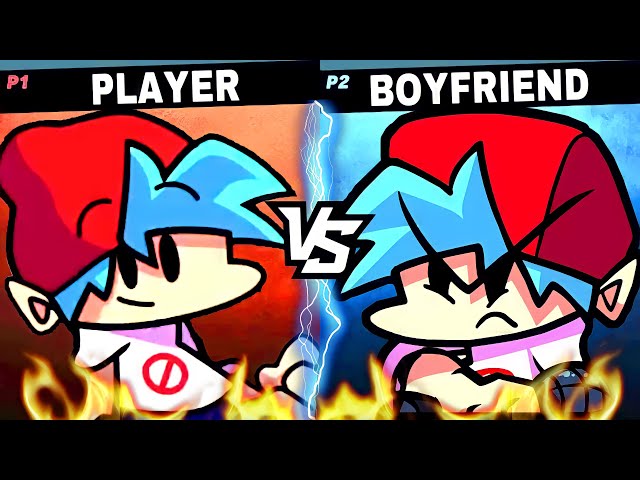 Boyfriend Vs Player! - Friday Night Funkin (ft. GameToons) class=