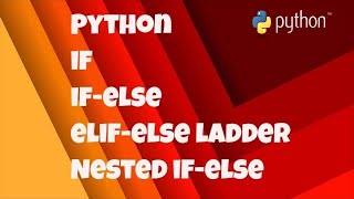 #9 Getting Start With Python | Decision Control Structures in python Wealth