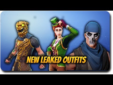 fortnite battle royale new leaked outfits st pattys day and athena skins - fortnite leaked outfits