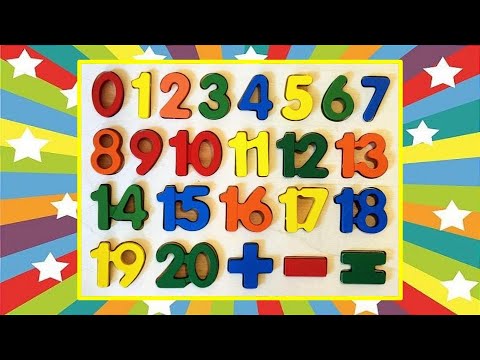 Contando de 0 até 20 com Tabuleiro de Números / Aprenda com a Tia Stê