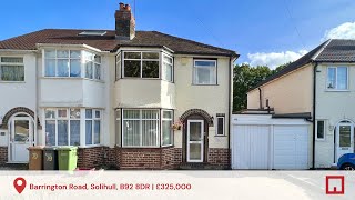 Virtual Viewing - Barrington Road, Solihull, B92 8DR