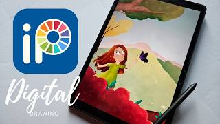 Children book style illustration in IBIS PAINT X | IBIS PAINT X speedpaint
