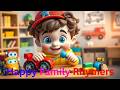 Baby Assembles Street Vehicles 🚗 | Fun Puzzle Song for Kids | Nursery Rhymes