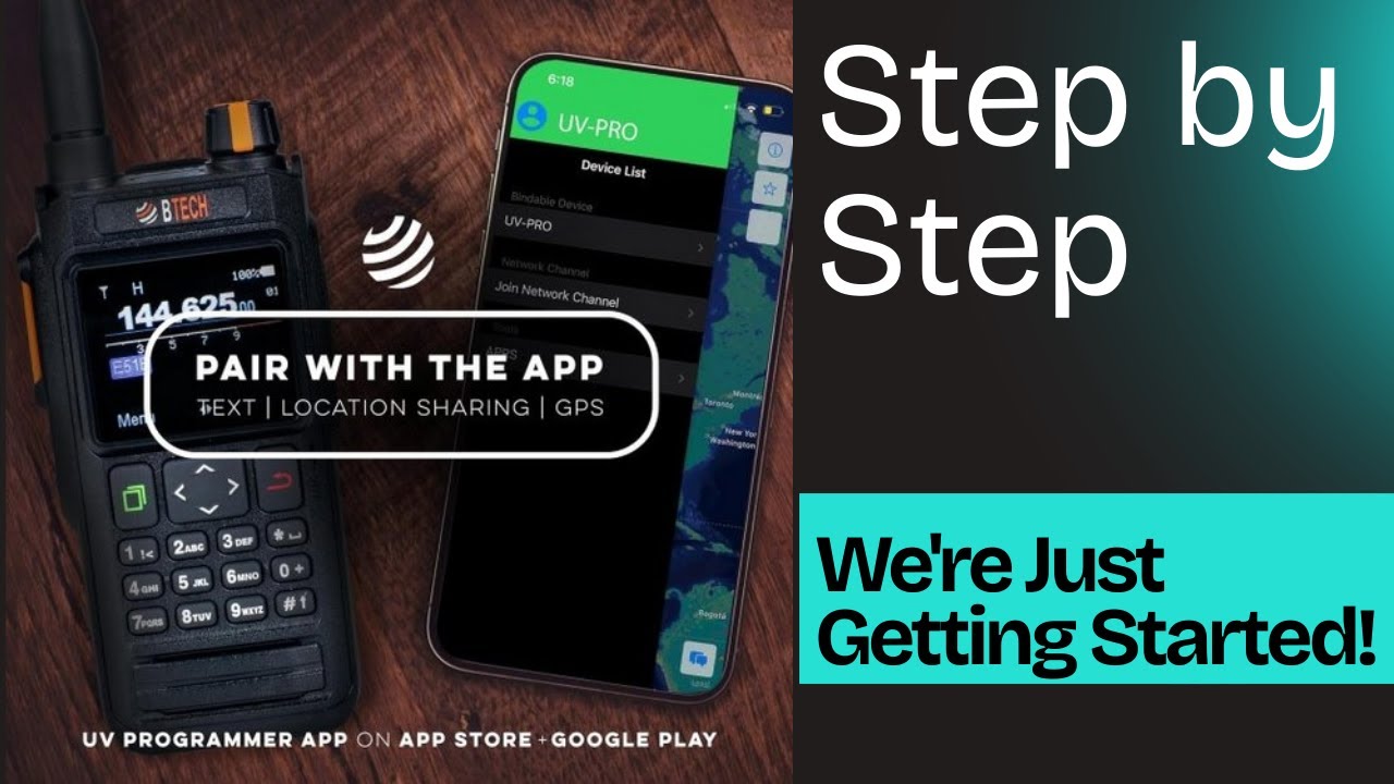 Настройка приложения UVProgrammer на Android