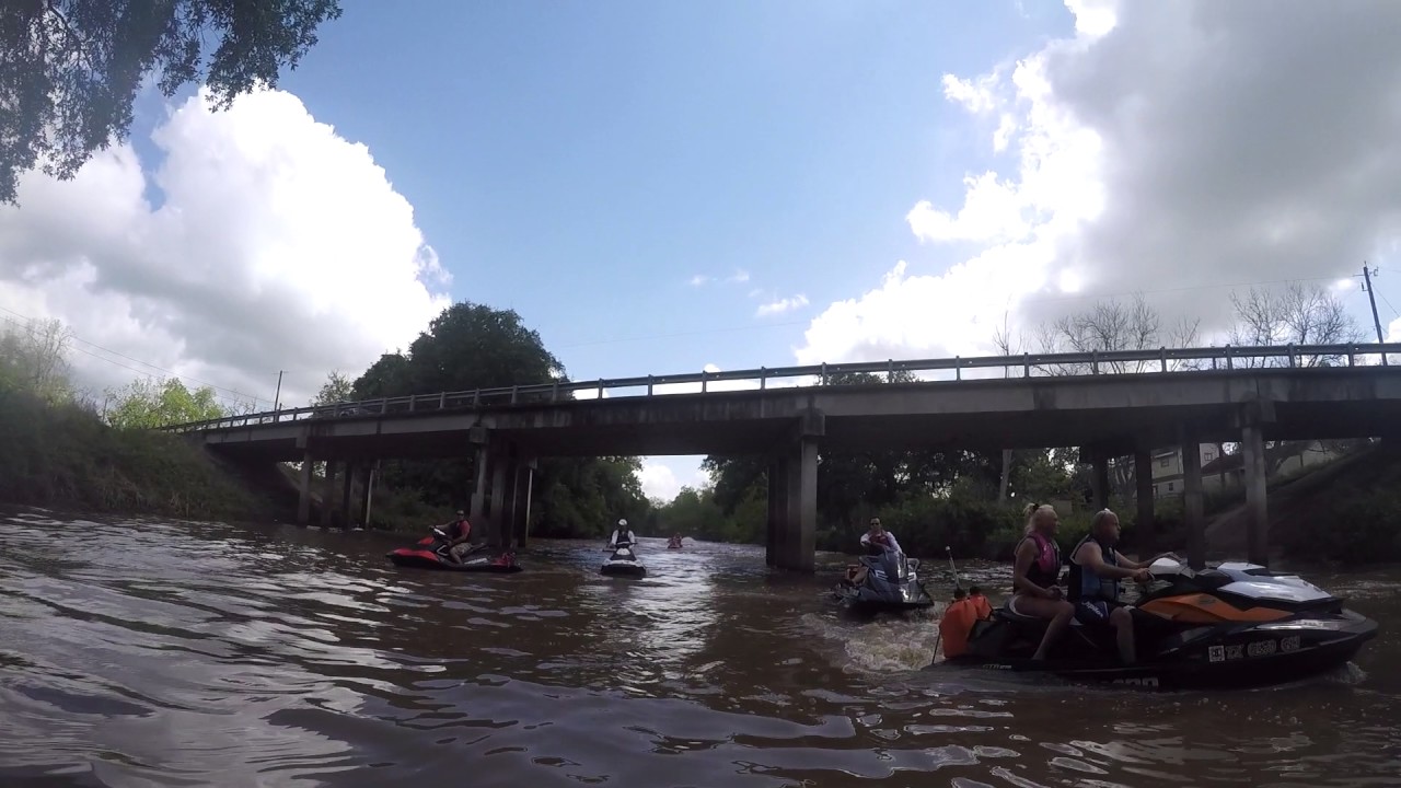 Houston Jetski Riders (HJR) Oyster Creek Freeport April 22, 2017