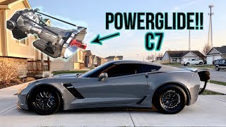 Worlds First C7 With A Powerglide