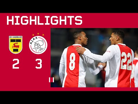 Cambuur Ajax Goals And Highlights