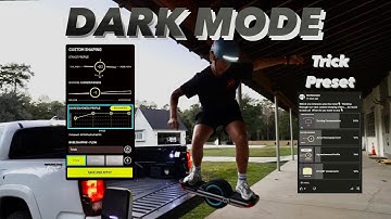 Use THIS CUSTOM SHAPING Trick Preset 3.0- Onewheel GT
