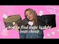 how to find dupe luxury handbags cheap