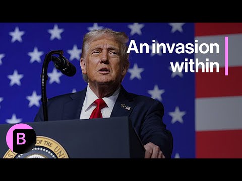 Trump Addresses Military Leaders at Marine Corps Base Quantico