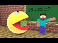 Monster School : Rescue Slime from PACMAN - Funny Minecraft Animation