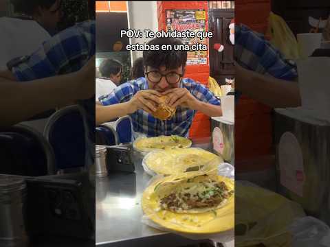 POV: Te olvidaste que estabas en una cita 🫣