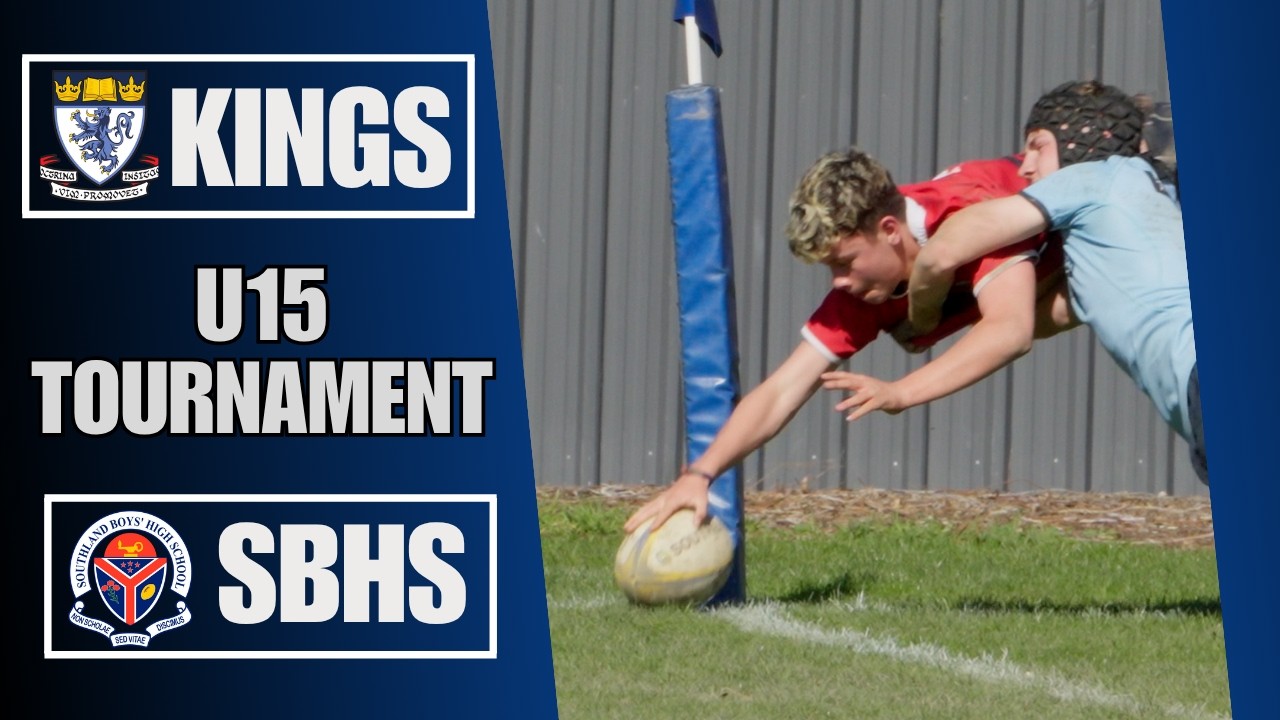 Kings High vs Southland Boys, South Island Schools U15 Rugby Tournament 3rd/4th Playoff