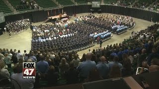 Thousands Turn Out for Service
