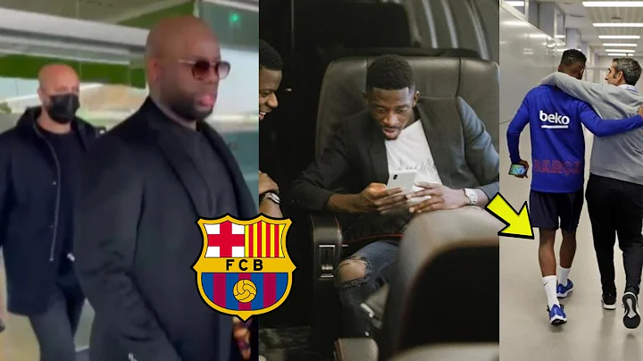 🔥 Dembele and agent arrive in Barcelona to meet Xavi,Laporta, Ansu Fati "runs",Araujo,Barcelona news - DayDayNews