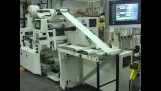 Omega HSR 330 Inspection Slitter Rewind with inline Vectra Turret Rewinder