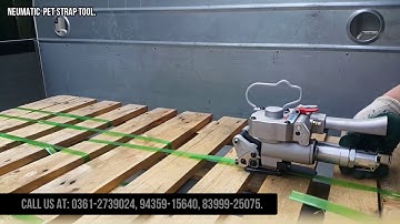 Pneumatic Pet Strapping Machine | PET STRAP TOOL By Balajee Guwahati Assam.