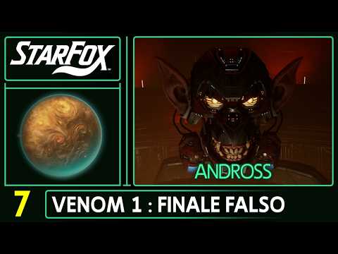 Star Fox (ITA) - Parte 7: Venom 1 - BOSS Golemech + Andross [FINALE FALSO]