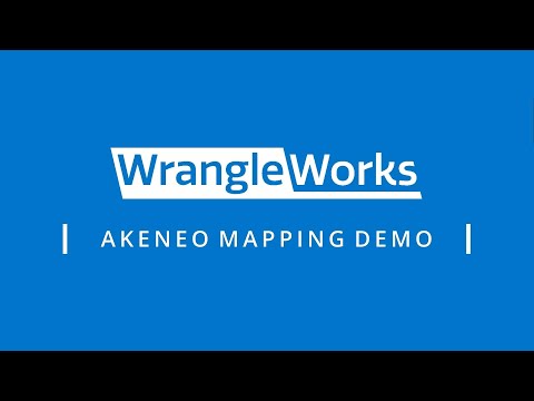 Wrangleworks Akeneo Mapping Demo - video from Wrangle Works