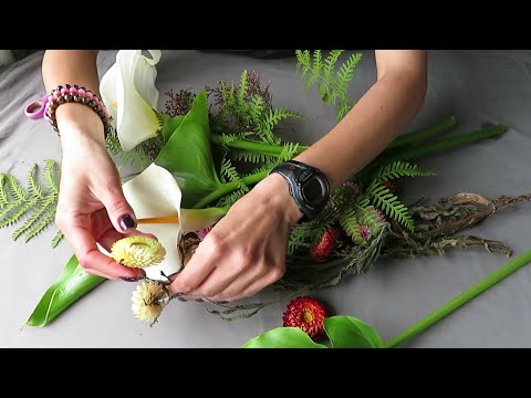 Soft spoken Flowers arrangement ASMR