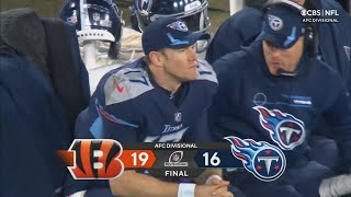BENGALS KEEP THE DREAM ALIVE!! Tannehill Throw 3 INTS?! 2021- 2022 NFL Playoffs
