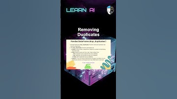 Removing Duplicates #ai #artificialintelligence #machinelearning #aiagent #Removing #Duplicates