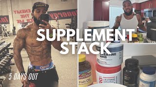 THIS Supplement Stack Changed My Physique FAST 🔥 | 5 Days Out | Classic Physique Bodybuilder