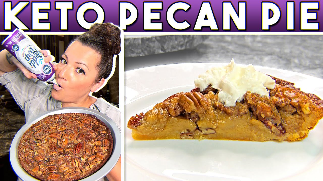 KETO Pecan Pie || Low Carb Recipe || Healthy Lifestyle