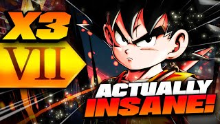 COLOSSAL DAMAGE!!! LF KID GOKU WITH TRIPLE ZENKAI BUFFS! (Dragon Ball LEGENDS)