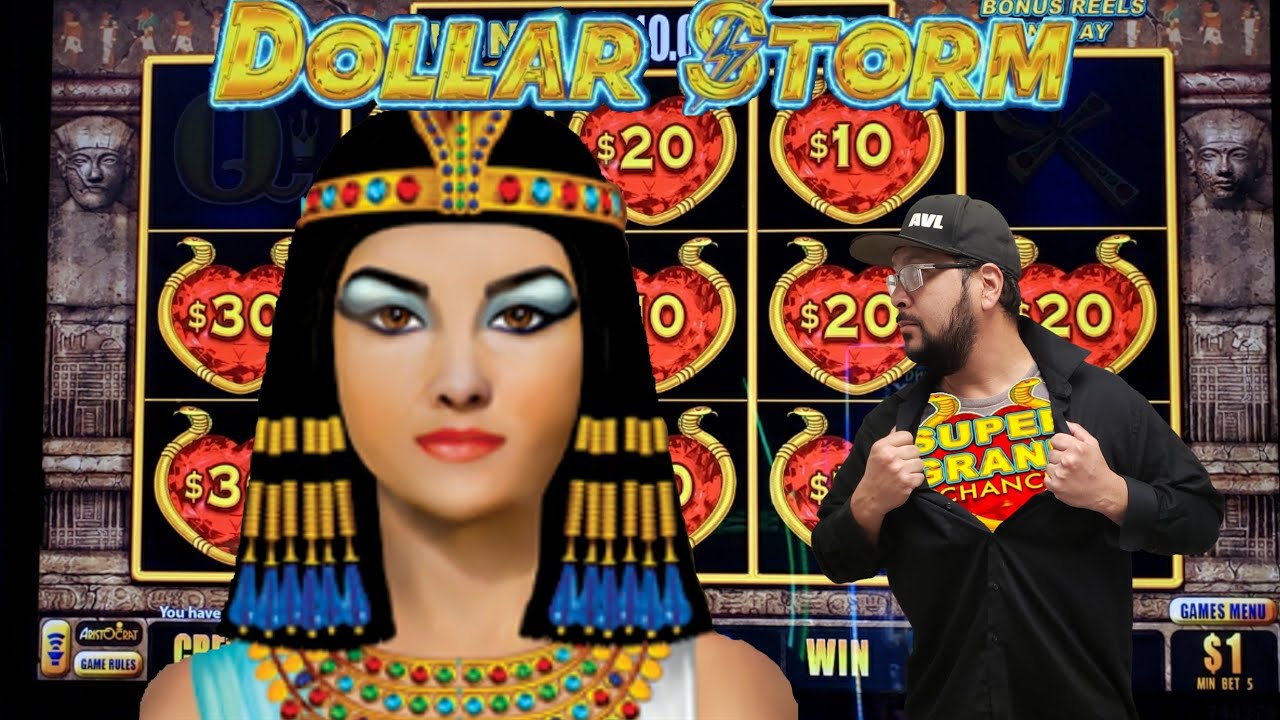 EPIC DOLLAR STORM SESSION! Jackpot Handpay Super Grand Chance came to the party with a +1!