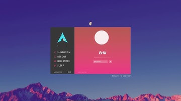 ArcoLinux : 749 having some fun with another lightdm greeter - lightdm-webkit-theme-aether