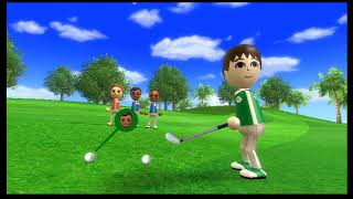 Wii Sports Resort Back To Back Eagles With Driver 235Yd Hole 19 Par 4
