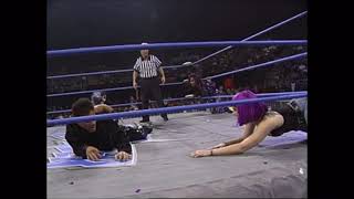 Wcw Feb 23, 2000. Daffney Brawls With Paisley During A Le Match.