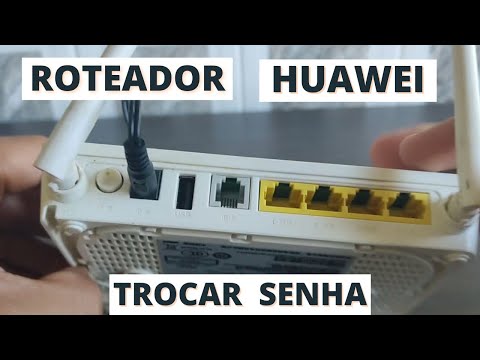 Huawei: Alterar senha Wifi no Celular