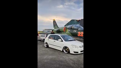 bagged Toyota Runx and Toyota Tazz #toyota #tazz #baggedcars #bagged #mzansi #airride #airfield