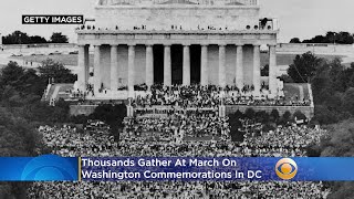 Watch Live: Thousands Gather At March On Washington Commemorations In DC